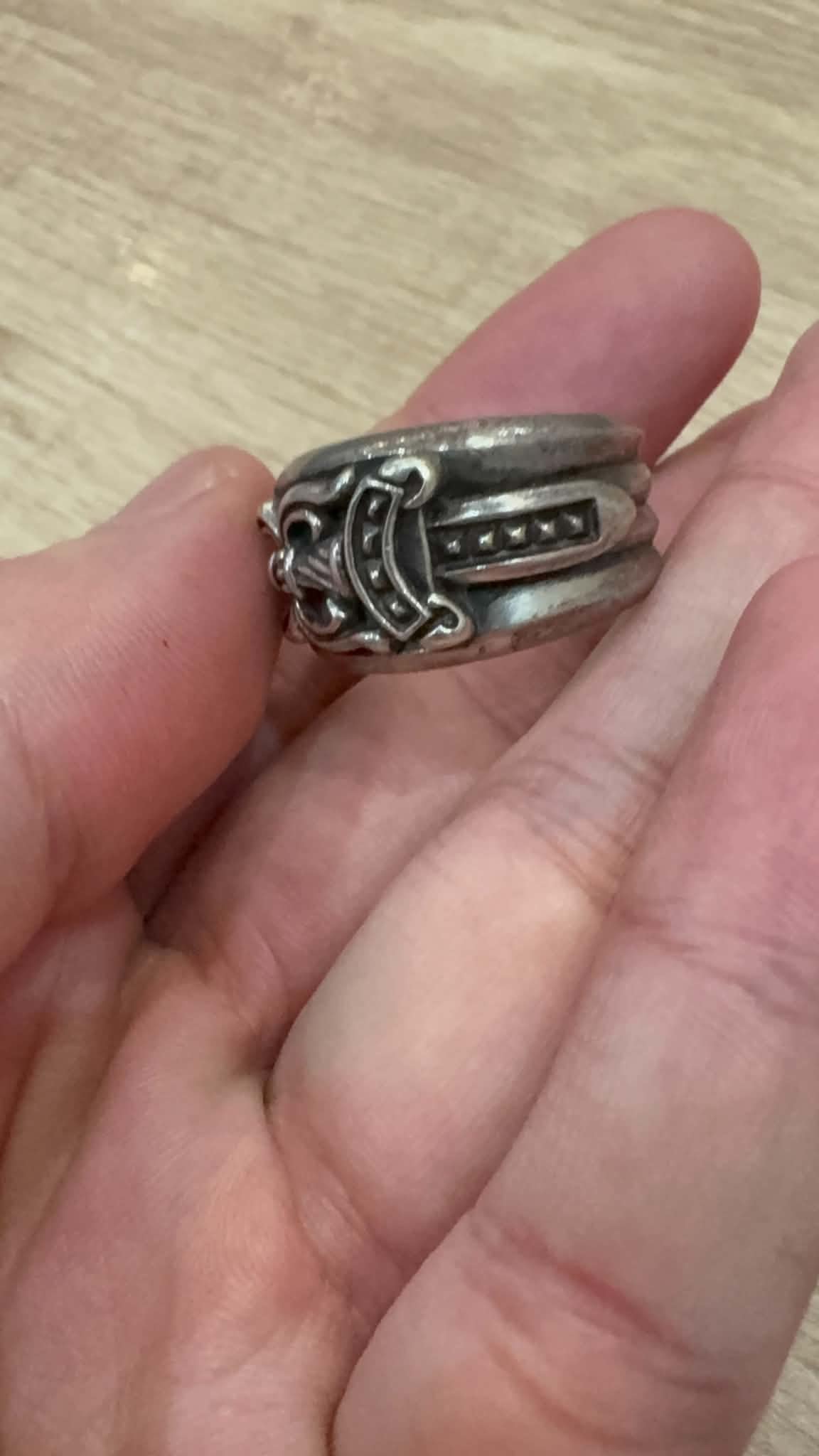 Chrome Hearts Dagger Ring "Silver"