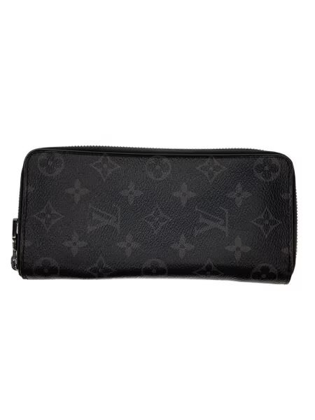 Louis Vuitton Zippy Wallet Vertical Monogram Eclipse