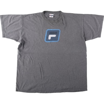 古着 フィラ FILA ロゴプリントTシャツ USA製 メンズXL相当/eaa638765