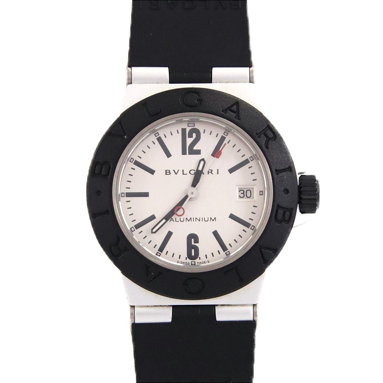 【ノーメンテナンス還元価格】ブルガリ アルミニウム AL29TA/AL29TAVD アルミニウム クォーツ