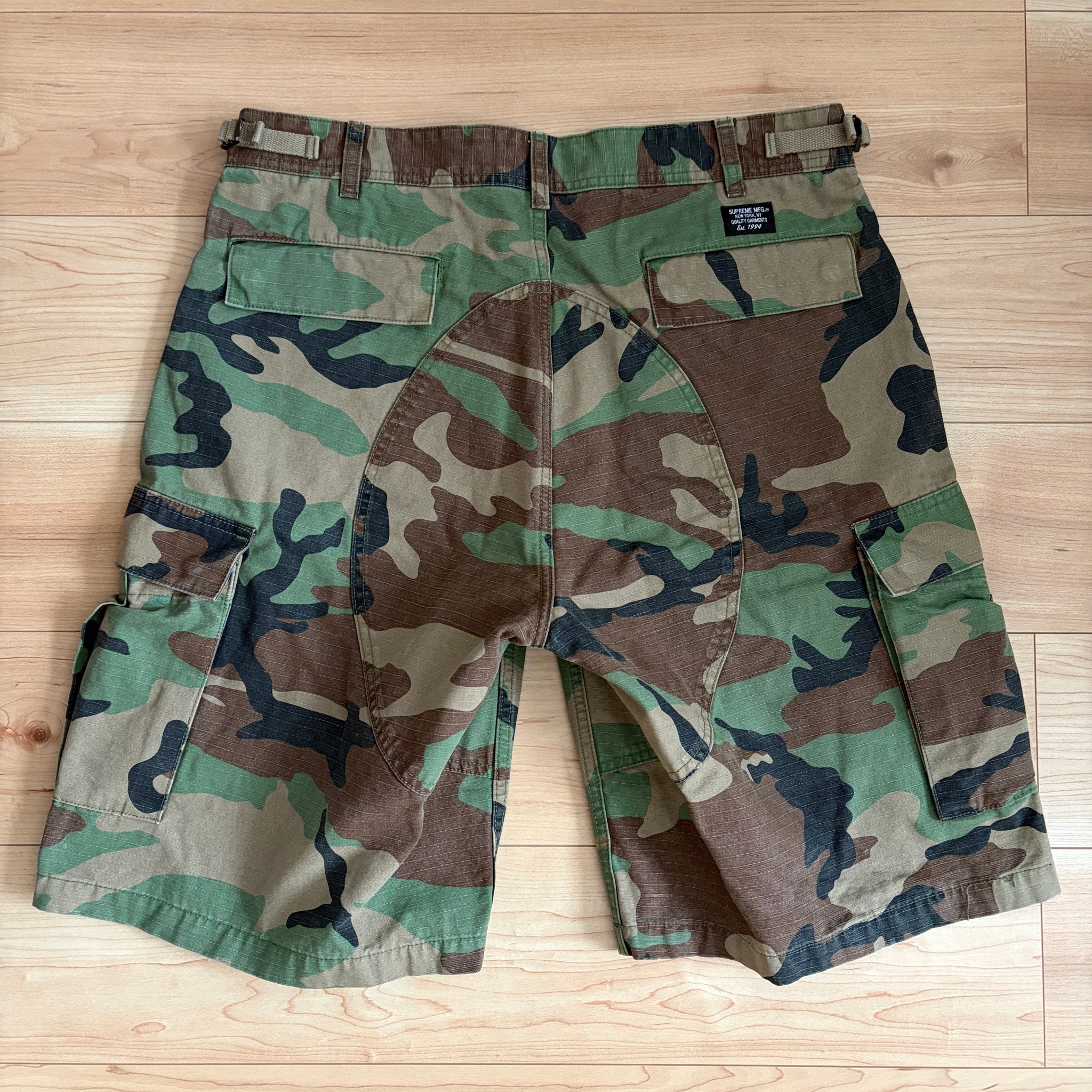 Supreme Cargo Short (26SS) "Woodland Camo"