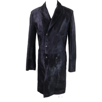 ボッテガヴェネタ 【美品/国内正規】358401-VZY20 tanned and dyed ハラコ ダブルブレスト 50