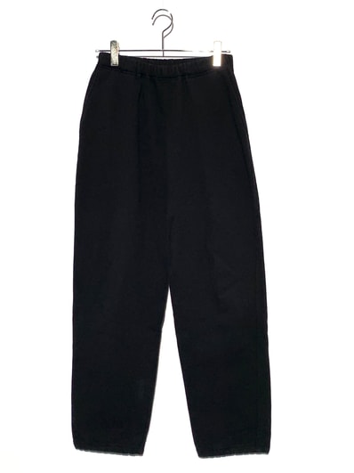 COMOLI Loopback Cotton Pants "Black"