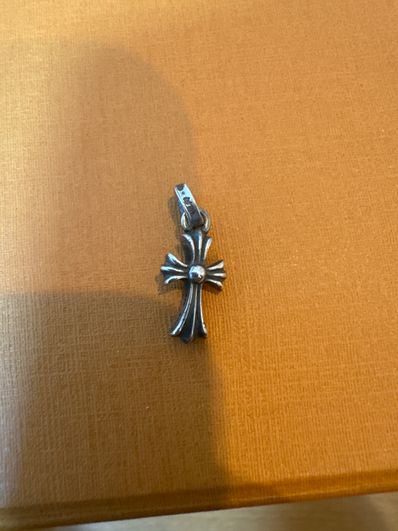 Chrome Hearts CH Cross Baby Fat Charm "Silver"