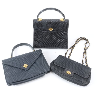 バリー まとめ 3点 セット キルティングショルダーバッグ レザー