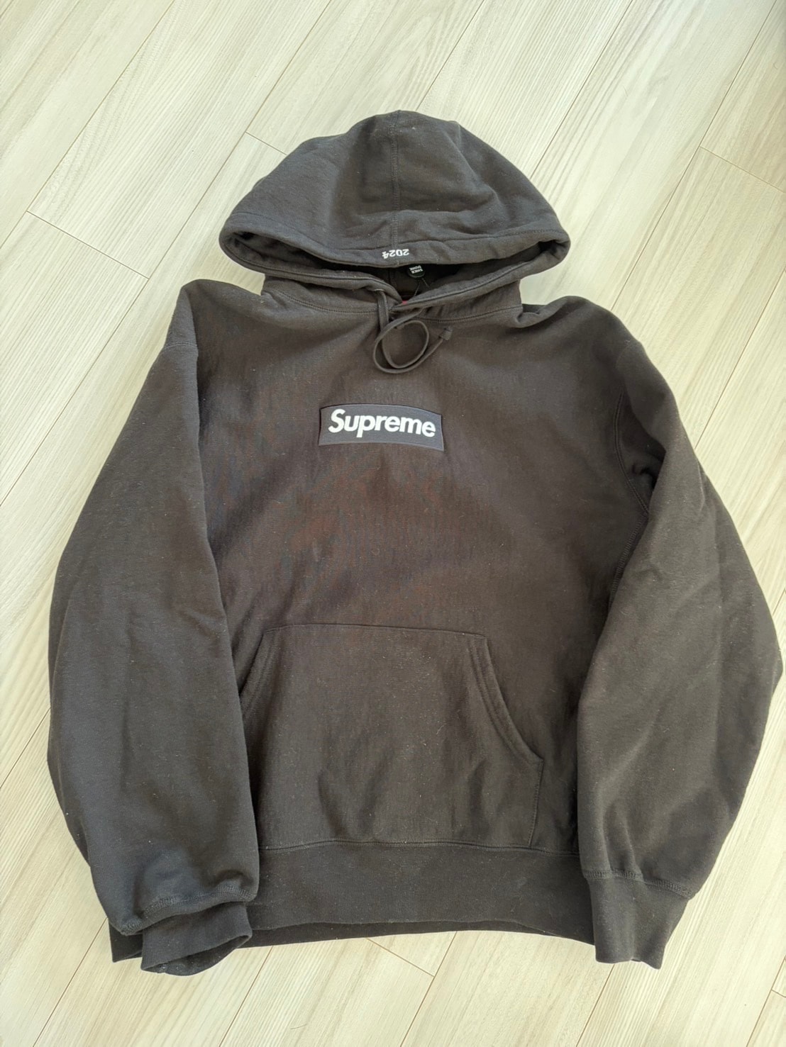 Supreme Box Logo Hooded Sweatshirt "Black" (24FW)