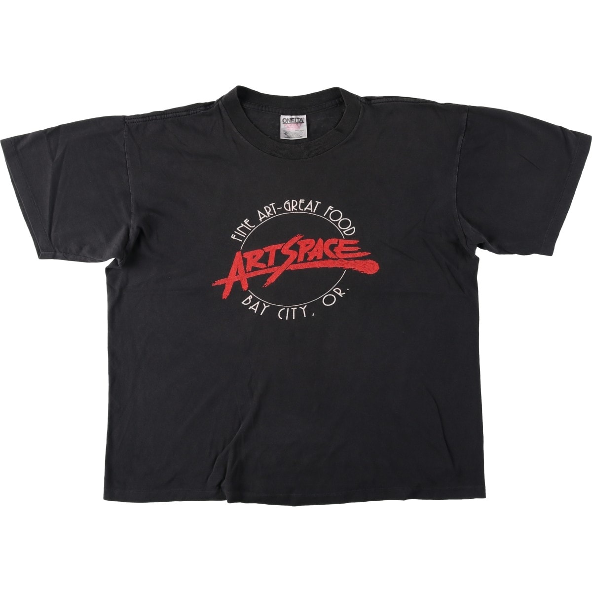 古着 90年代 オニータ ONEITA ARTSPACE アドバタイジングTシャツ メンズL相当 ヴィンテージ/eaa656658