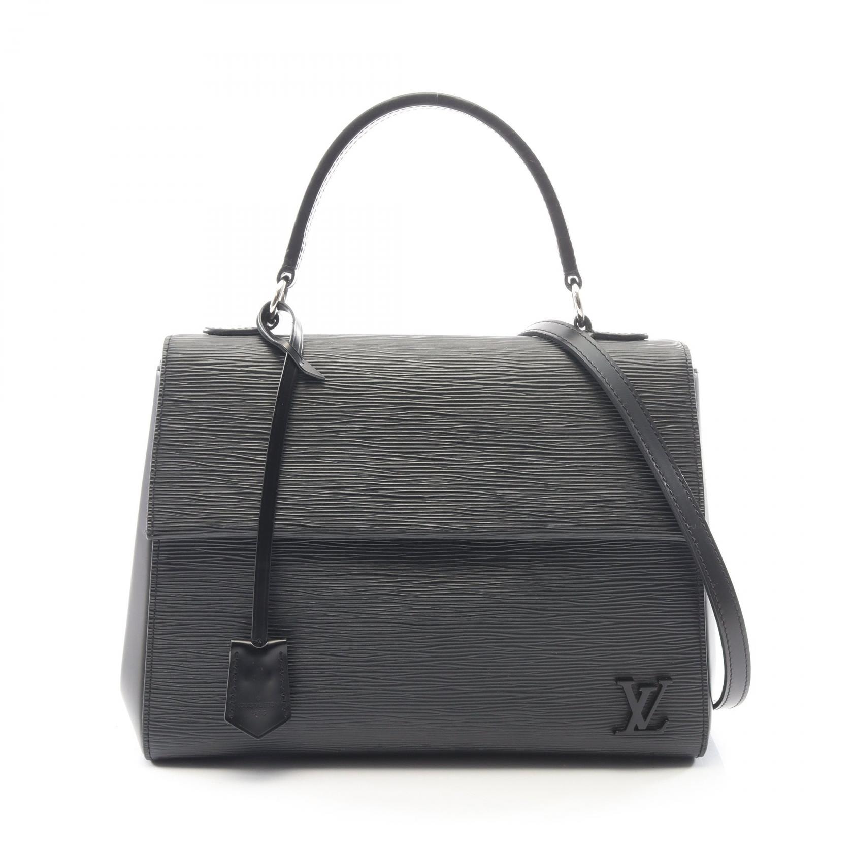 ルイ・ヴィトン LOUIS VUITTON クリュニー MM エピ ノワール 2WAY ハンドバッグ バッグ レザー レディース ブラック系 M41302 【中古】