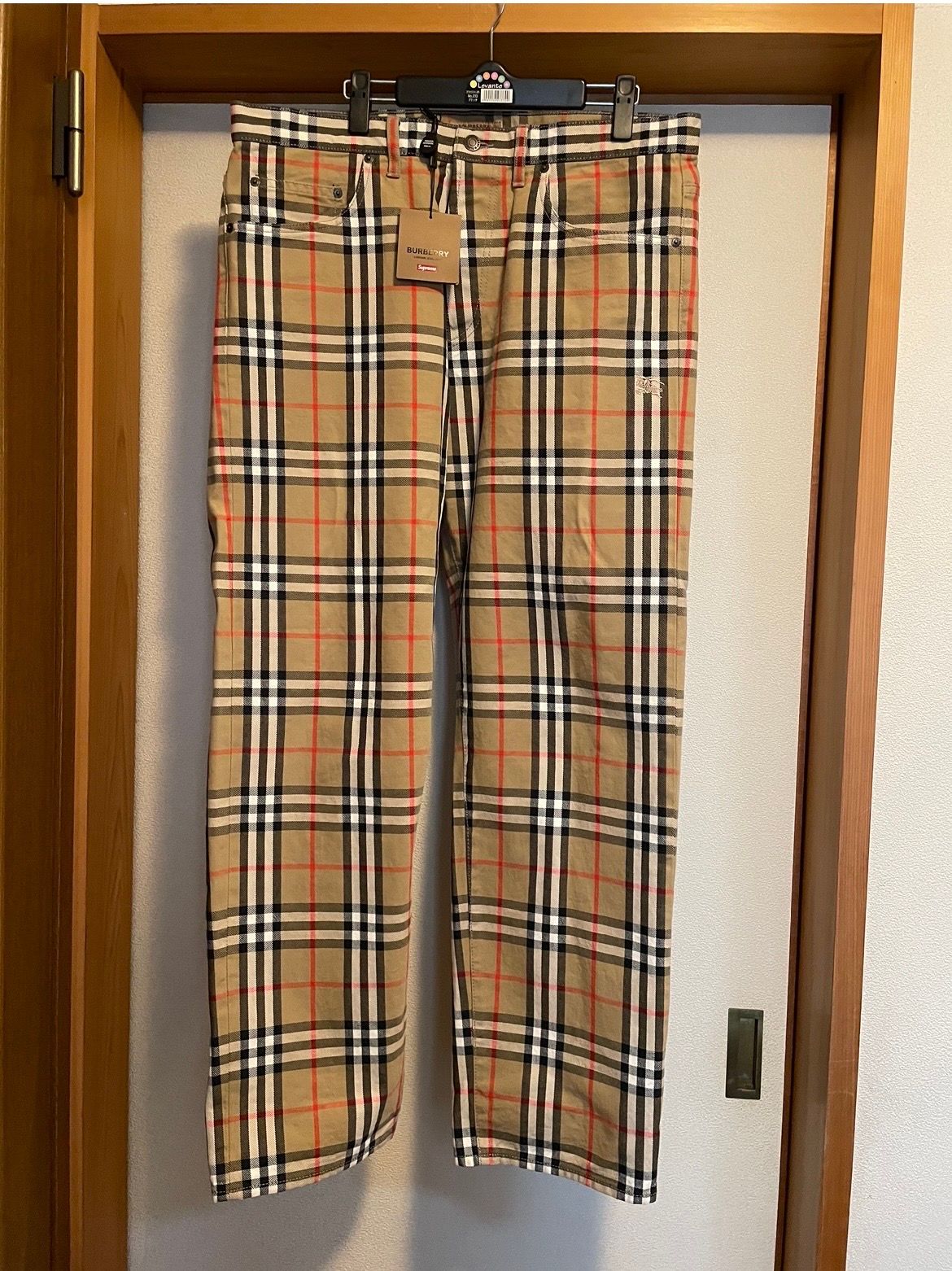 Supreme / Burberry Regular Jean "Beige"