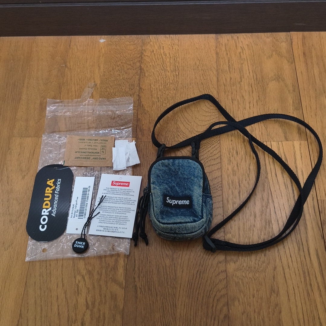 Supreme Denim Mini Utility Bag "Washed Indigo"