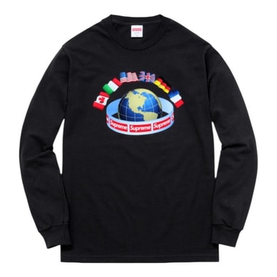 新品未使用 Supreme world wide l/s tee Tee