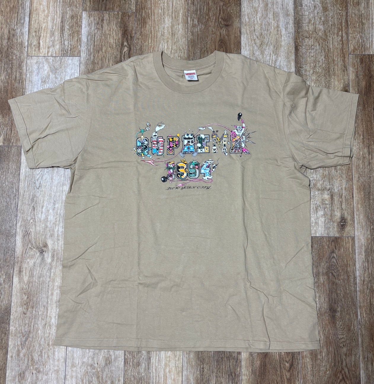 Supreme Supreme Varsity Tee "Khaki"