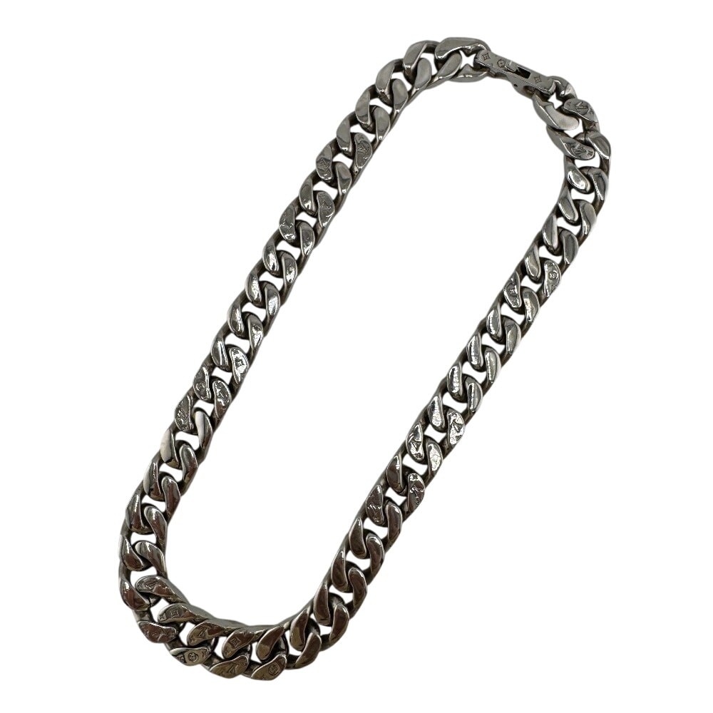 ルイヴィトン LOUIS VUITTON ネックレス コリエ・LV チェーンリンクス M69987 シルバー