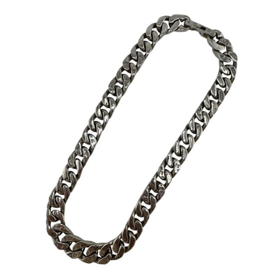 ルイヴィトン LOUIS VUITTON ネックレス コリエ・LV チェーンリンクス M69987 シルバー