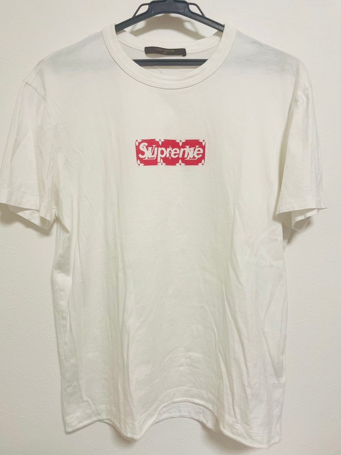 Supreme / Louis Vuitton Box Logo Tee "Red"