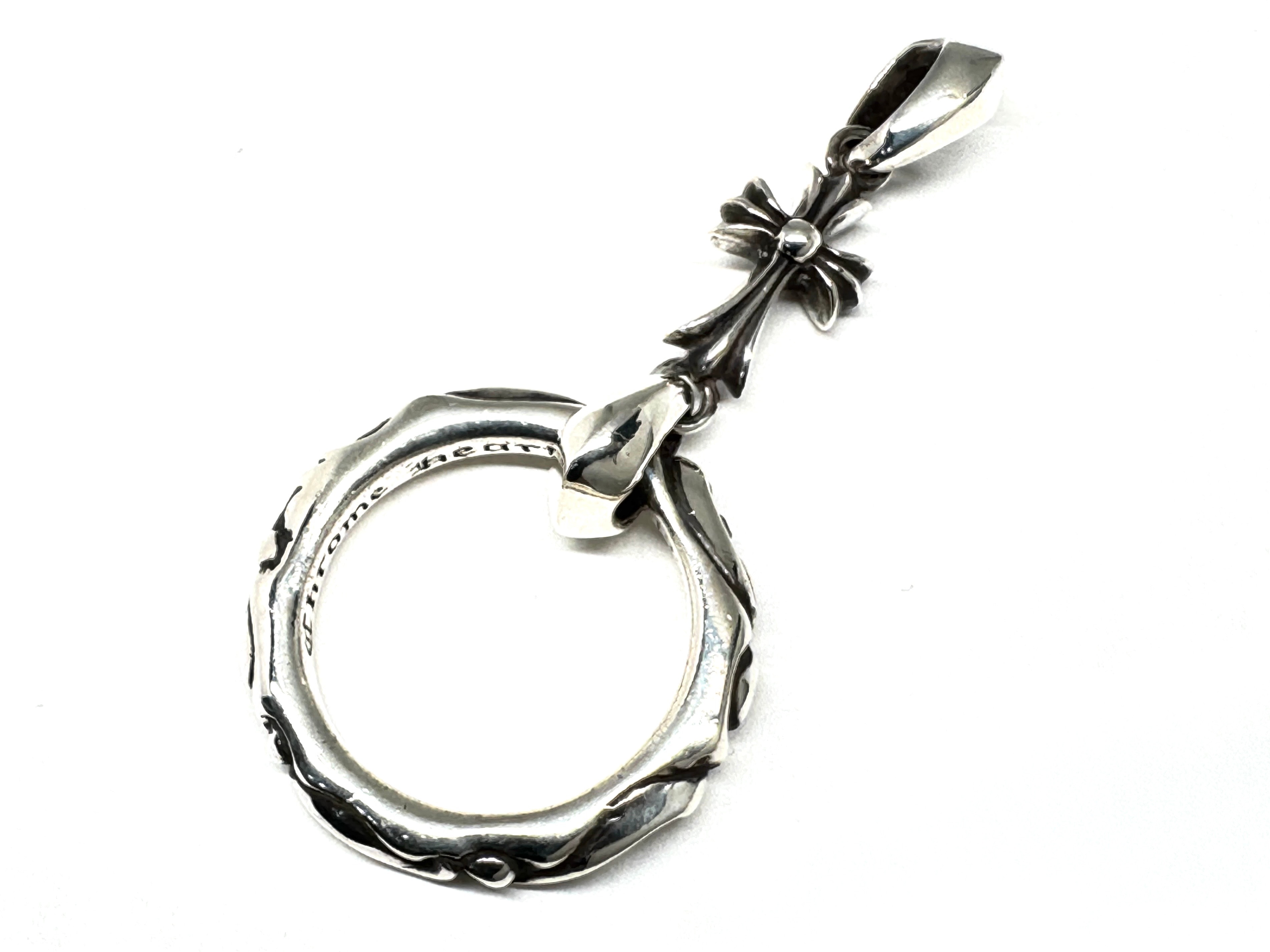 Chrome Hearts Eyewear Loop Scroll Band Charm "Silver"
