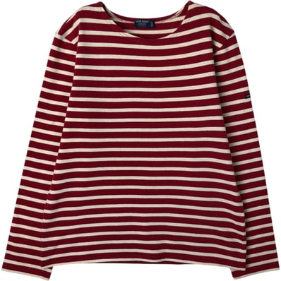 古着 セントジェームス SAINT JAMES L'ATELIER ボーダー柄 ロングTシャツ ロンT フランス製 メンズM相当/eaa631329