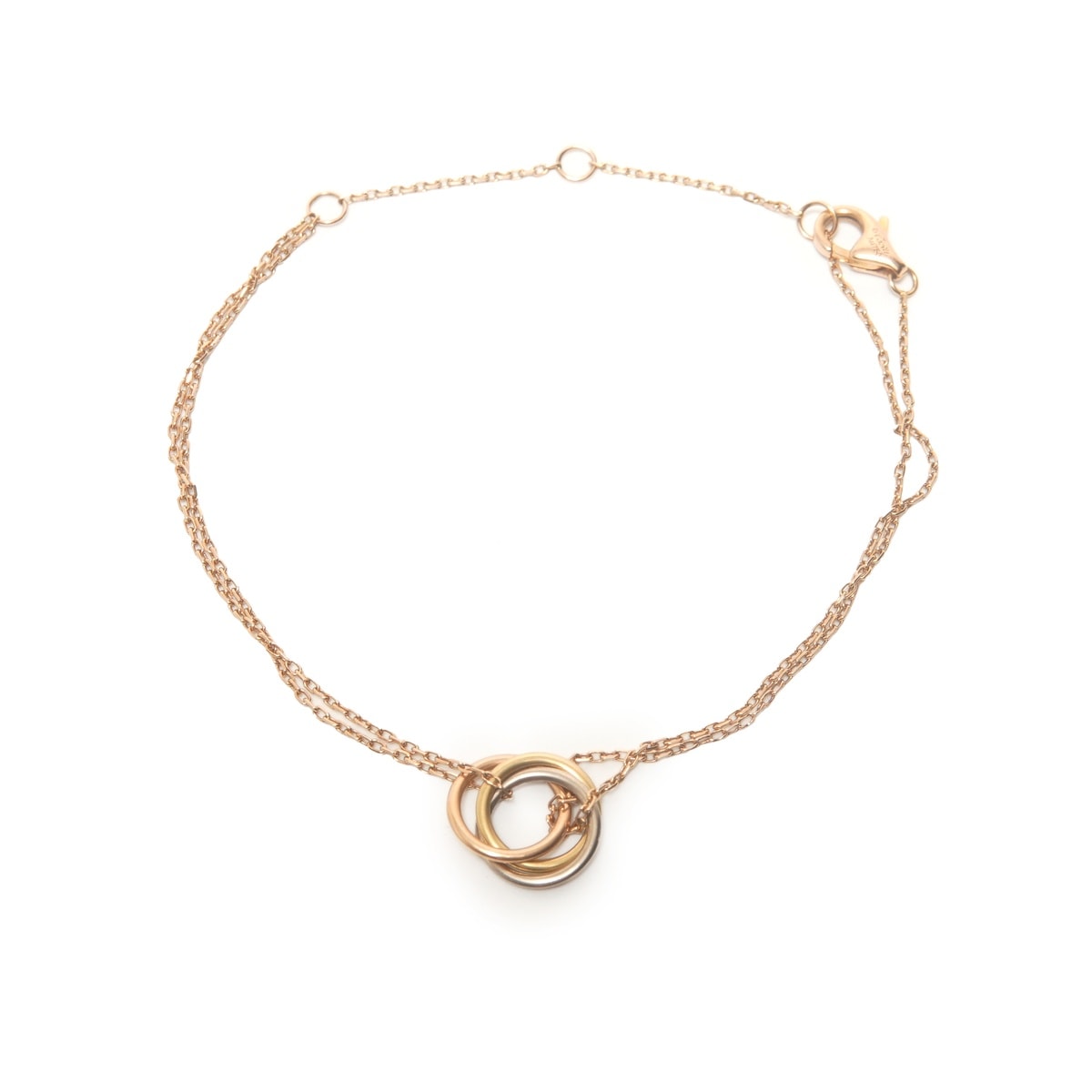 カルティエ CARTIER スウィート トリニティ 750 WG PG YG ブレスレット【中古】