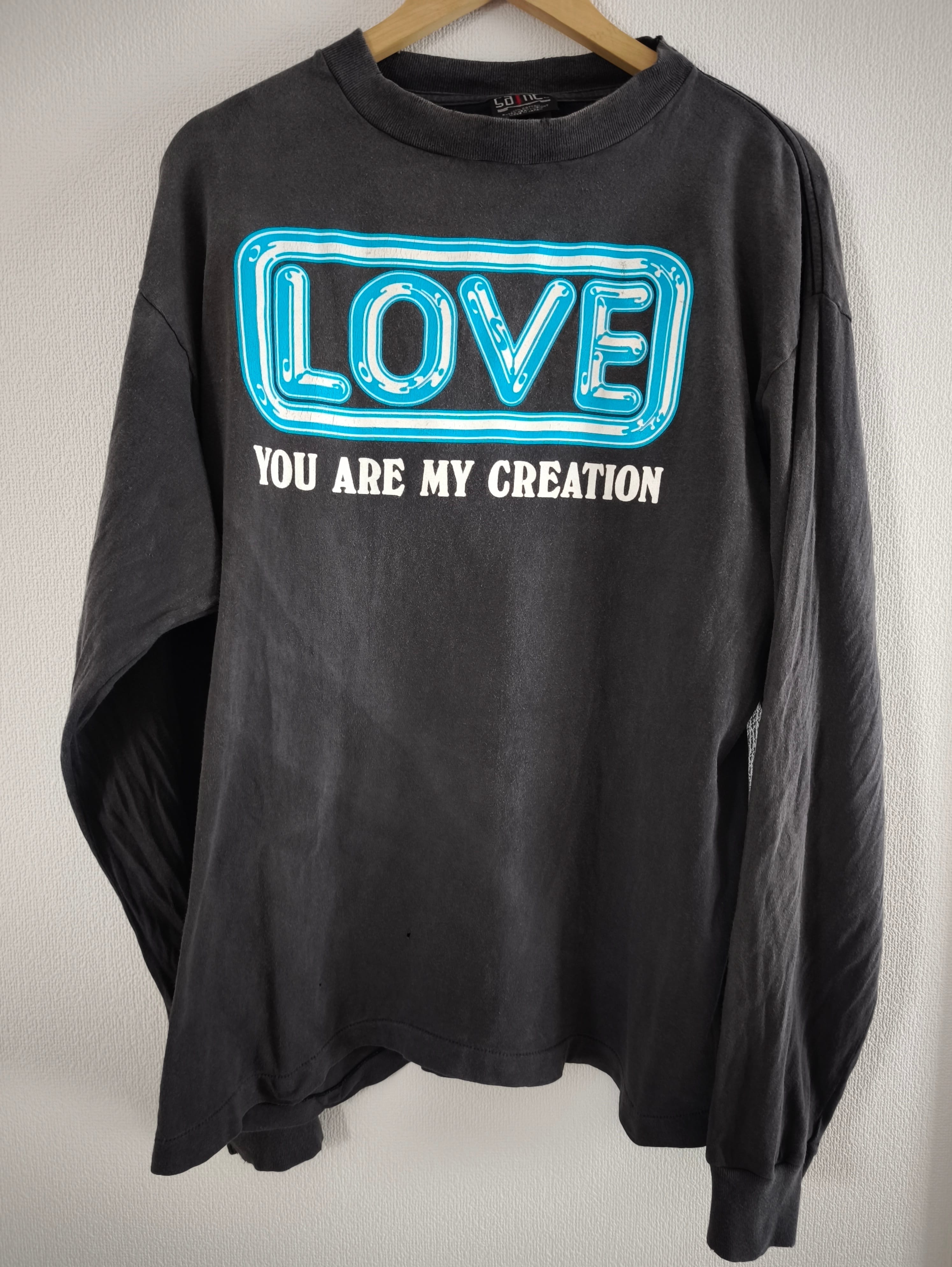 Saint Mxxxxxx Love Long Sleeve T-Shirt "Black"