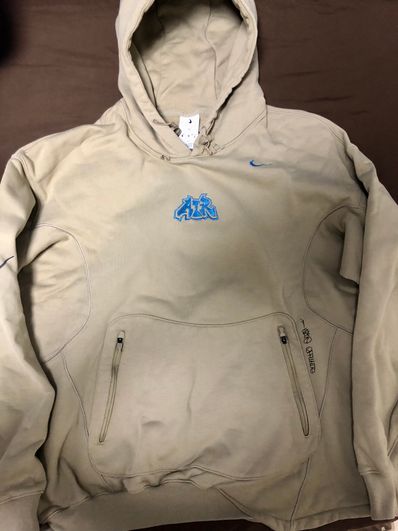 Nike x Off-White Men's Fleece Parka 006 "Khaki"