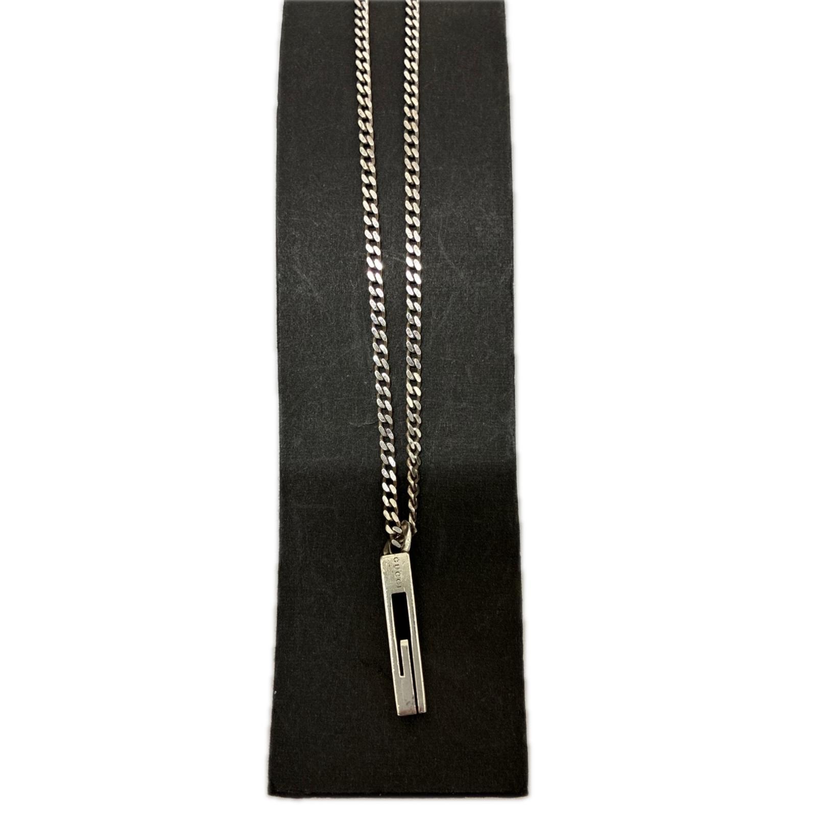 GUCCI グッチ ネックレス Gロゴ SILVER925 50cm