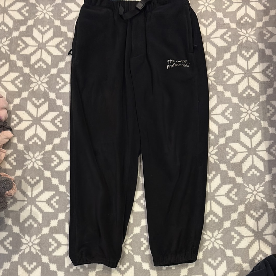 ENNOY 24AW Polartec Fleece Set Up "Black"