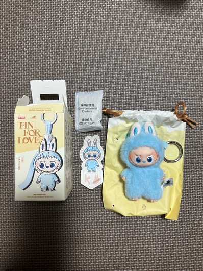 POP MART THE MONSTERS (LABUBU) Pin for Love Series-Vinyl Plush Pendant (A-M) K