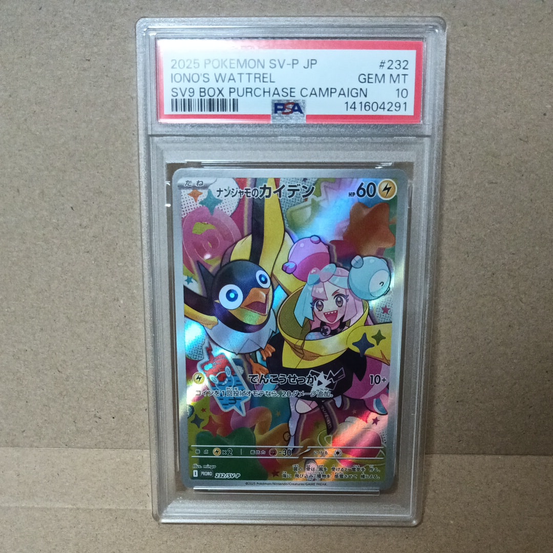 ナンジャモのカイデン P [SV-P 232](プロモーションカード「拡張パック バトルパートナーズ Box購入キャンペーン」)