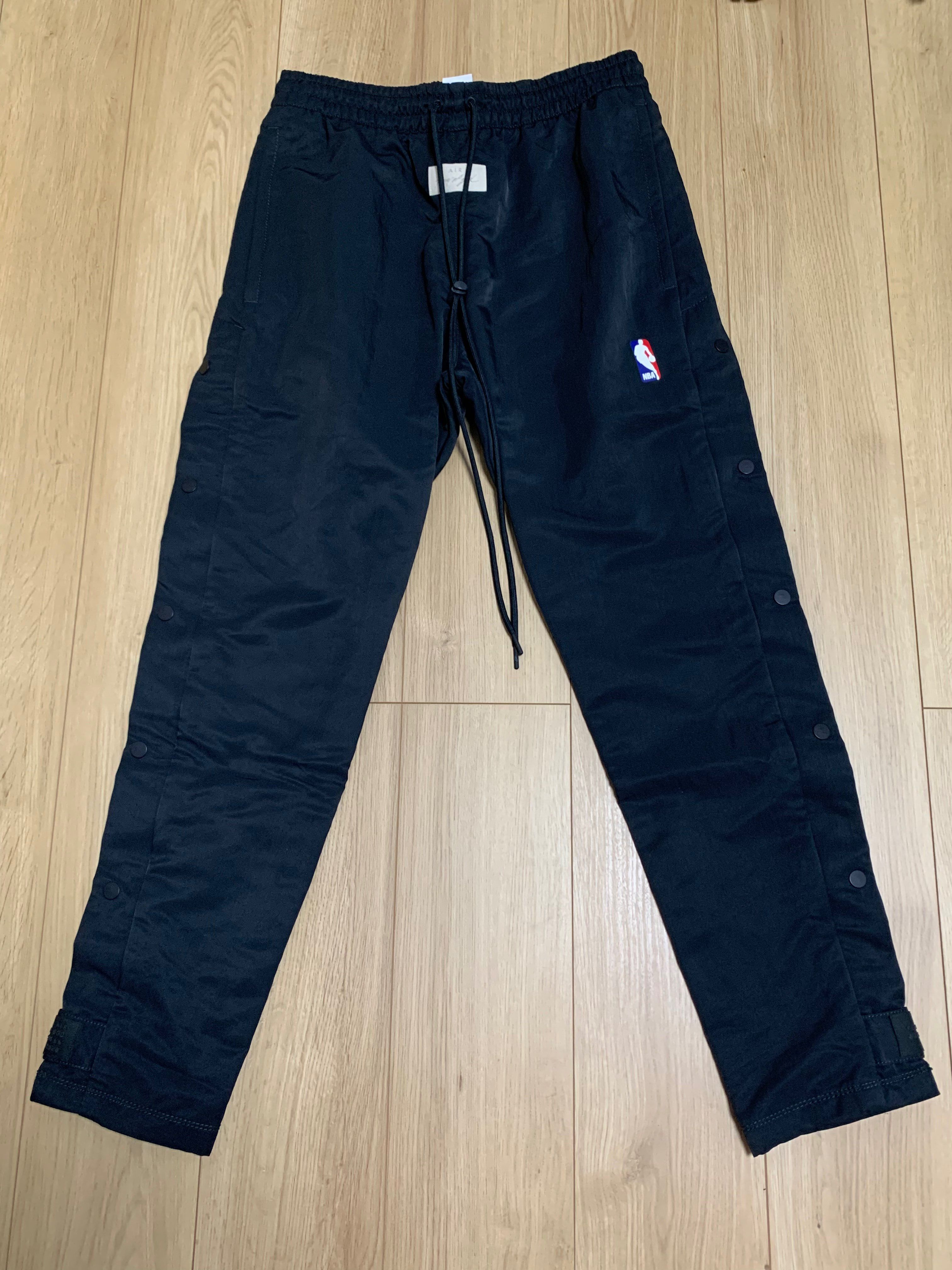 FEAR OF GOD / Nike Nylon Warm Up Pants "Off Noir"