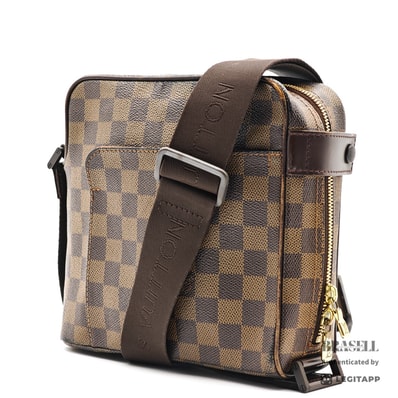 LOUIS VUITTON ルイ・ヴィトン オラフPM ダミエ オラフPM N41442 MI0024 ショルダーバッグ Damier Ebene Leather Brown レディース