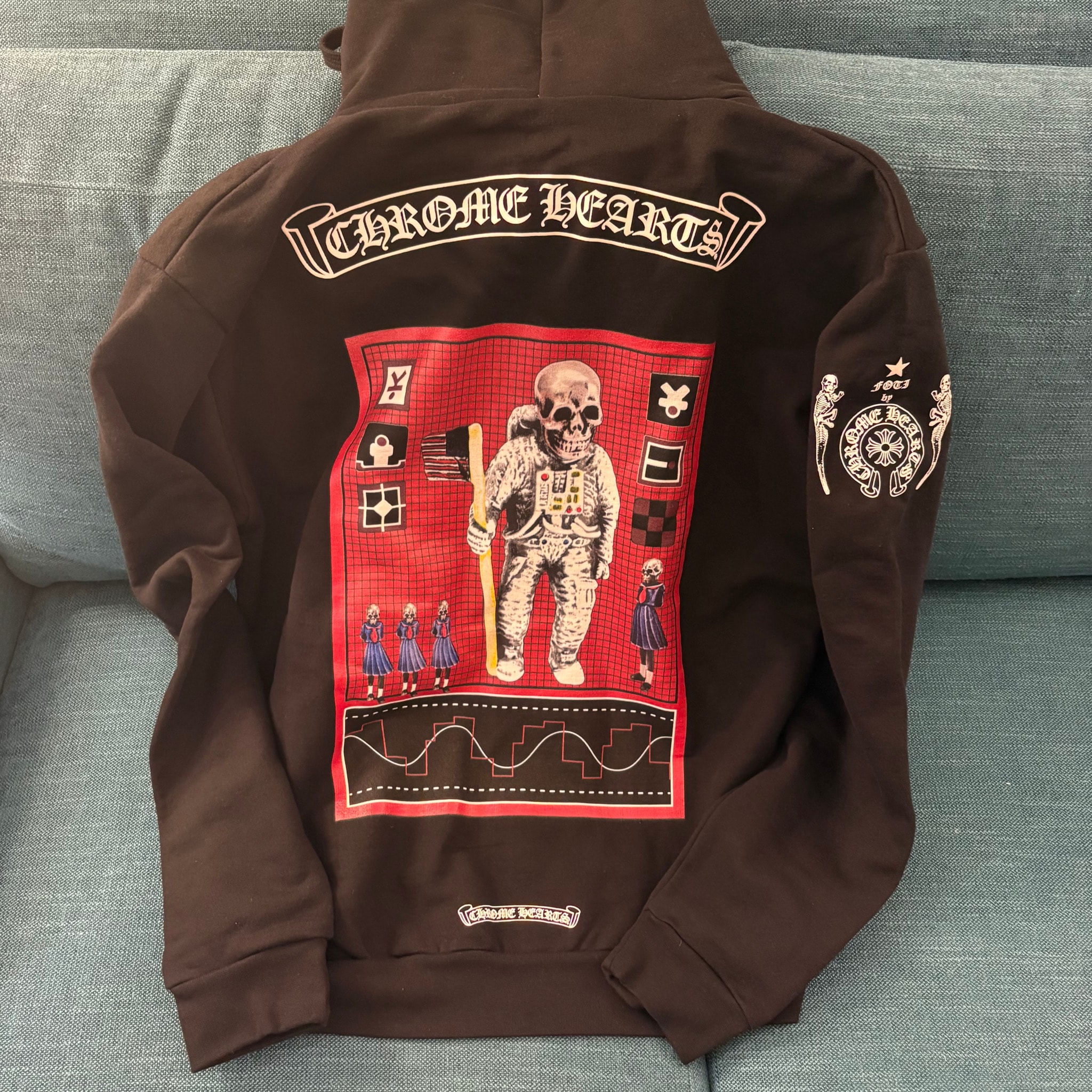 CHROME HEARTS FOTI フルジップパーカー M ブラック 新品