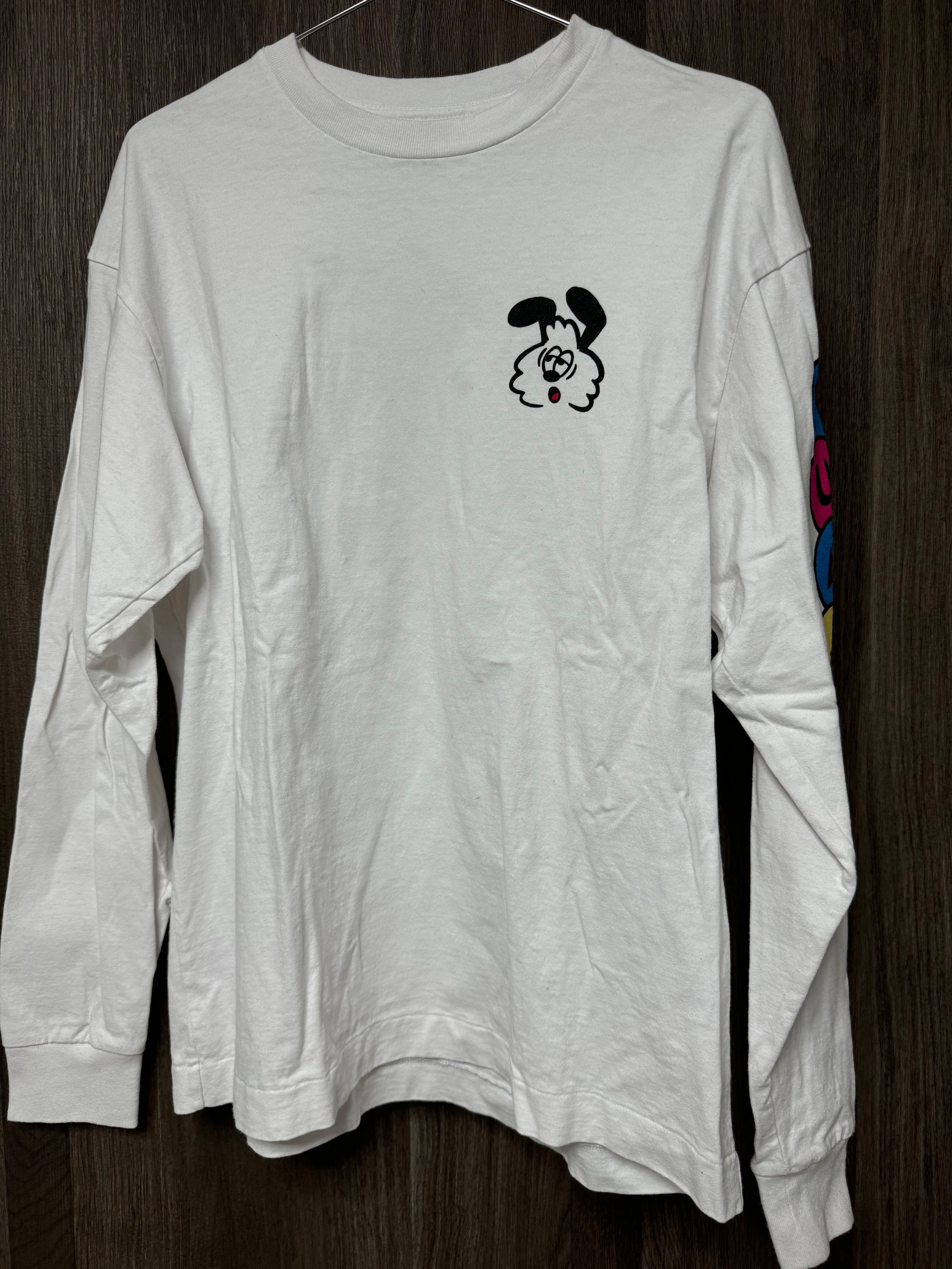 HUMAN MADE VICK LONG SLEEVE T-SHIRT "White"