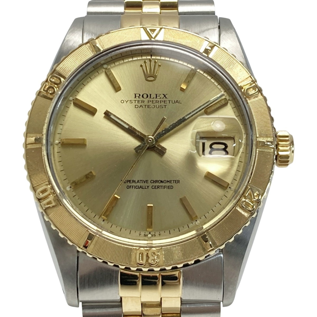 ☆☆ROLEX ロレックス デイトジャスト サンダーバード 1625 シャンパンゴールド 自動巻き メンズ 腕時計