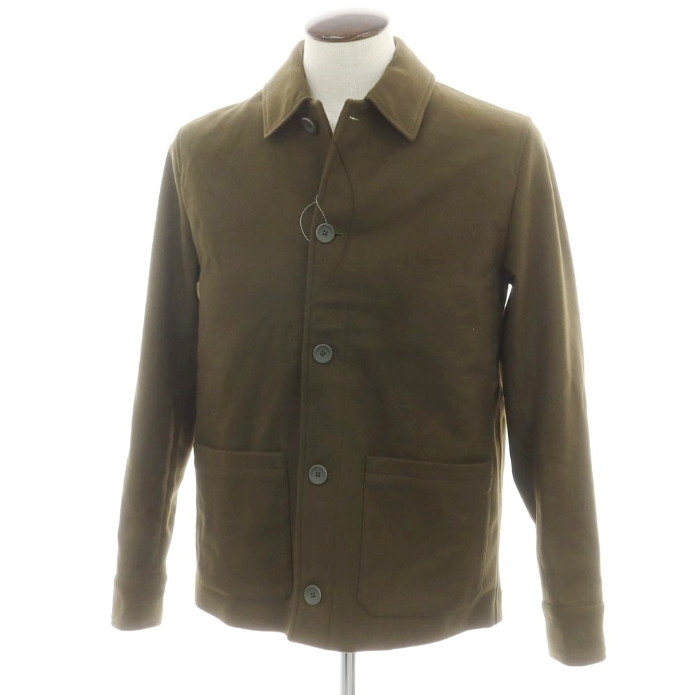 【中古】ヘルノ Herno ウールナイロン カバーオール オリーブ【サイズ50】【メンズ】