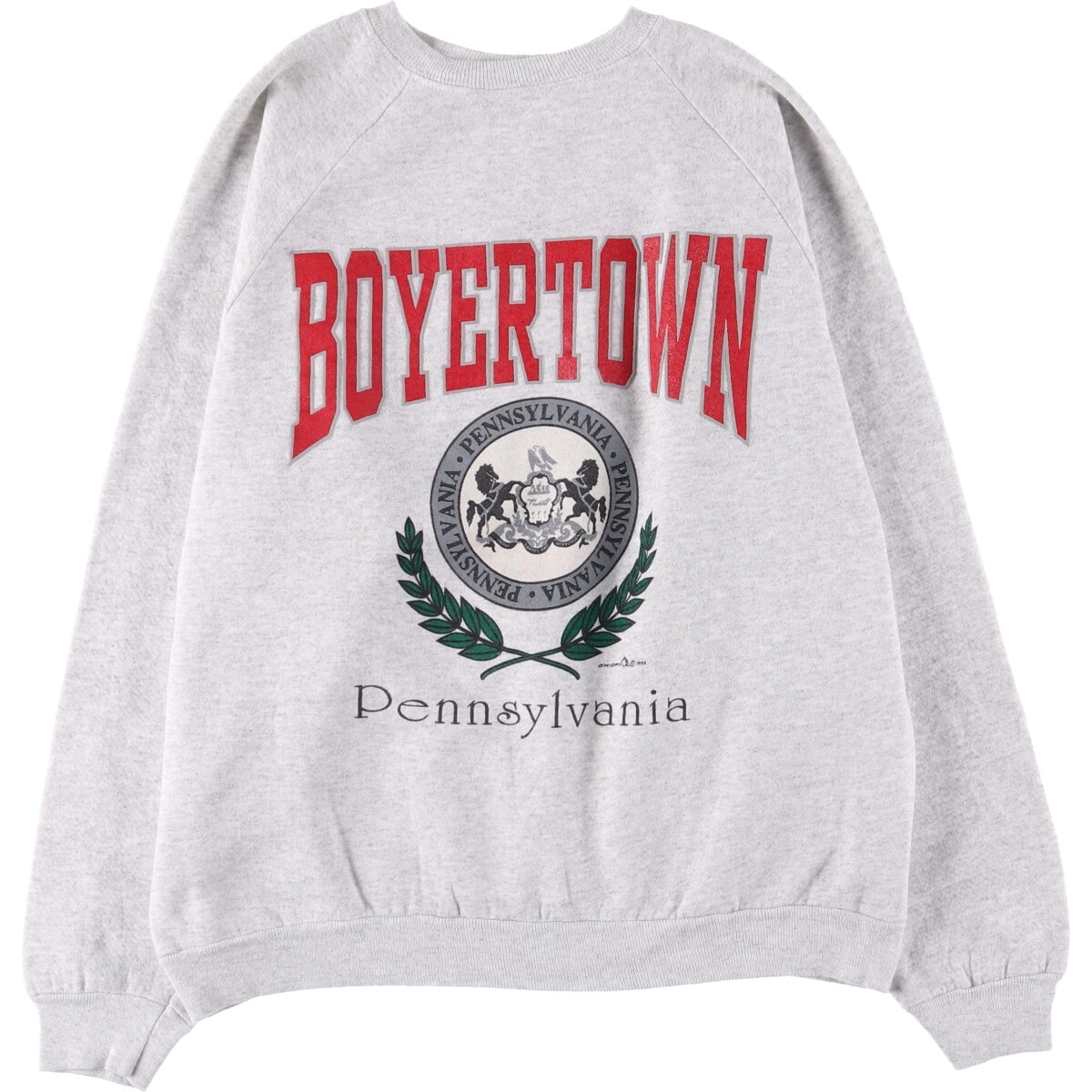 古着 90年代 ヘインズ Hanes ACTIVEWEAR カレッジスウェットシャツ トレーナー USA製 メンズXL相当 ヴィンテージ/eaa587136