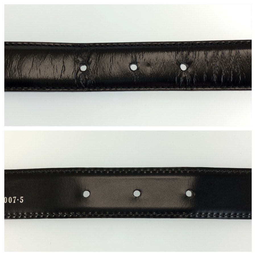 B (目立った傷や汚れなし)】GUCCI グッチ 75cm/30インチ ブラック 黒