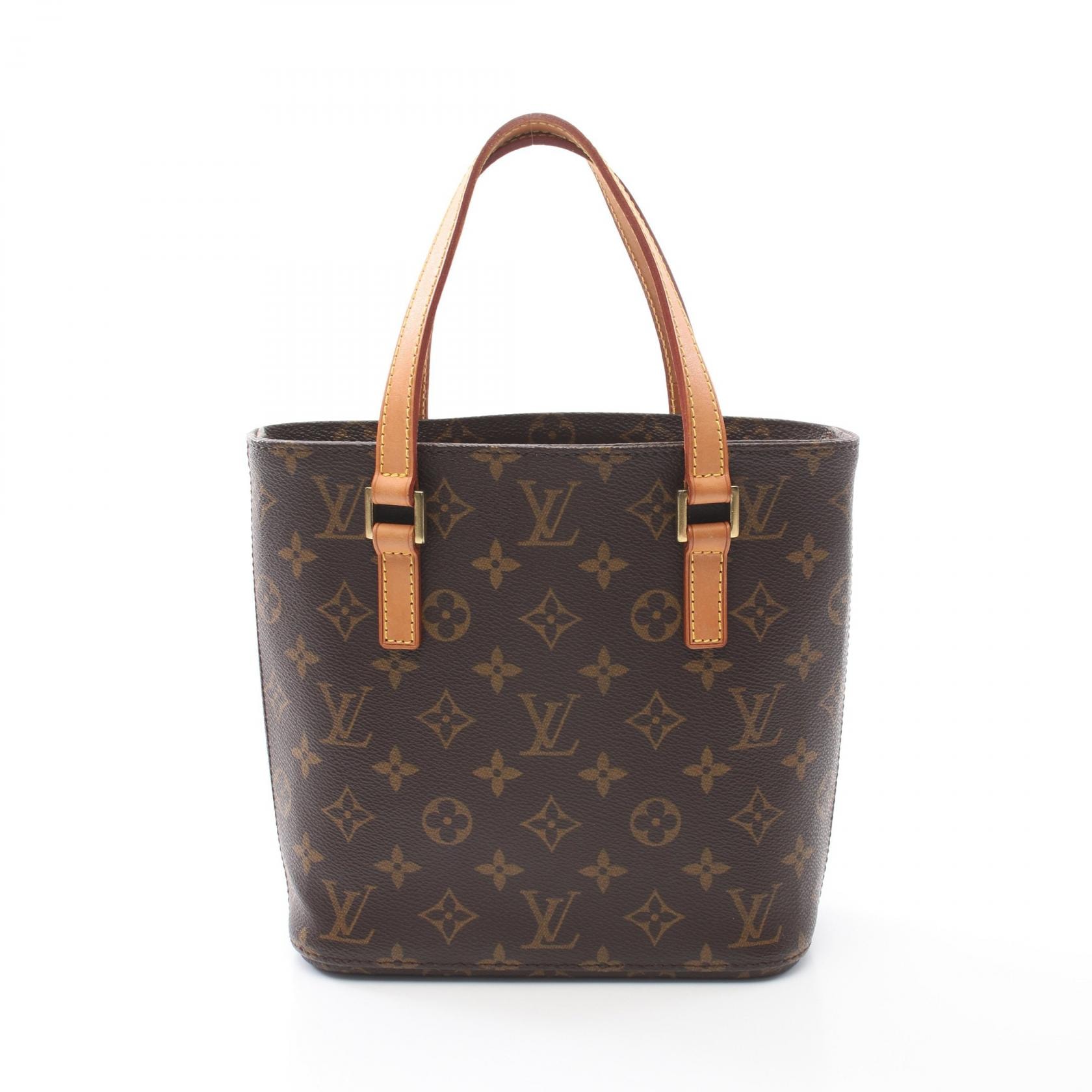 ルイ・ヴィトン LOUIS VUITTON ヴァヴァンPM ハンドバッグ バッグ PVCコーティングキャンバス レザー モノグラム レディース ブラウン系 M51172 【中古】