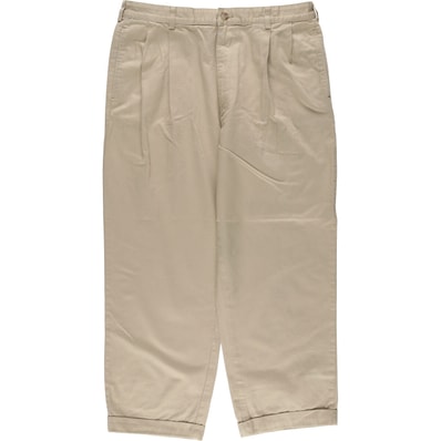 古着 ラルフローレン Ralph Lauren POLO RALPH LAUREN ツータック チノパンツ メンズw35相当/eaa558455