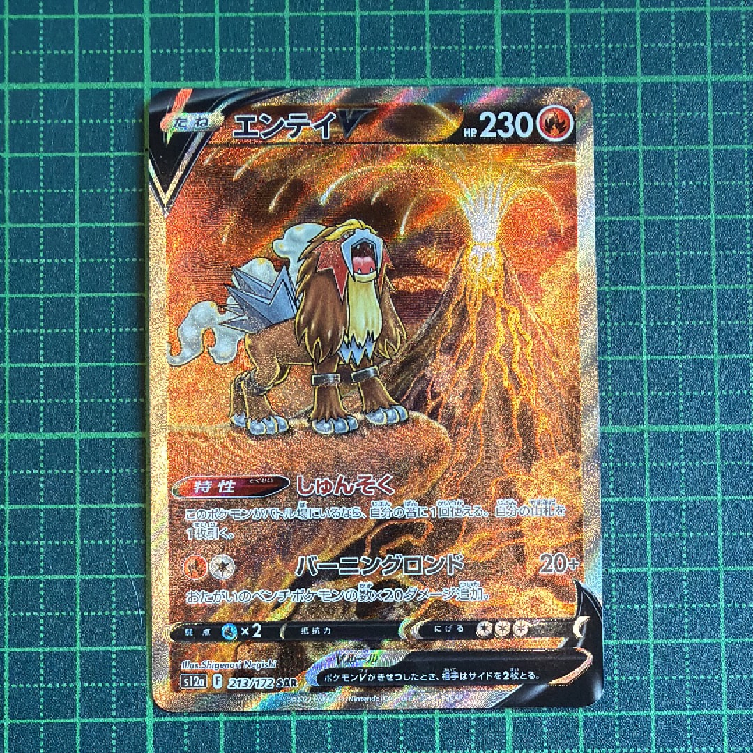 PSA10】エンテイV SAR[s12a 213/172](ハイクラスパック「VSTAR
