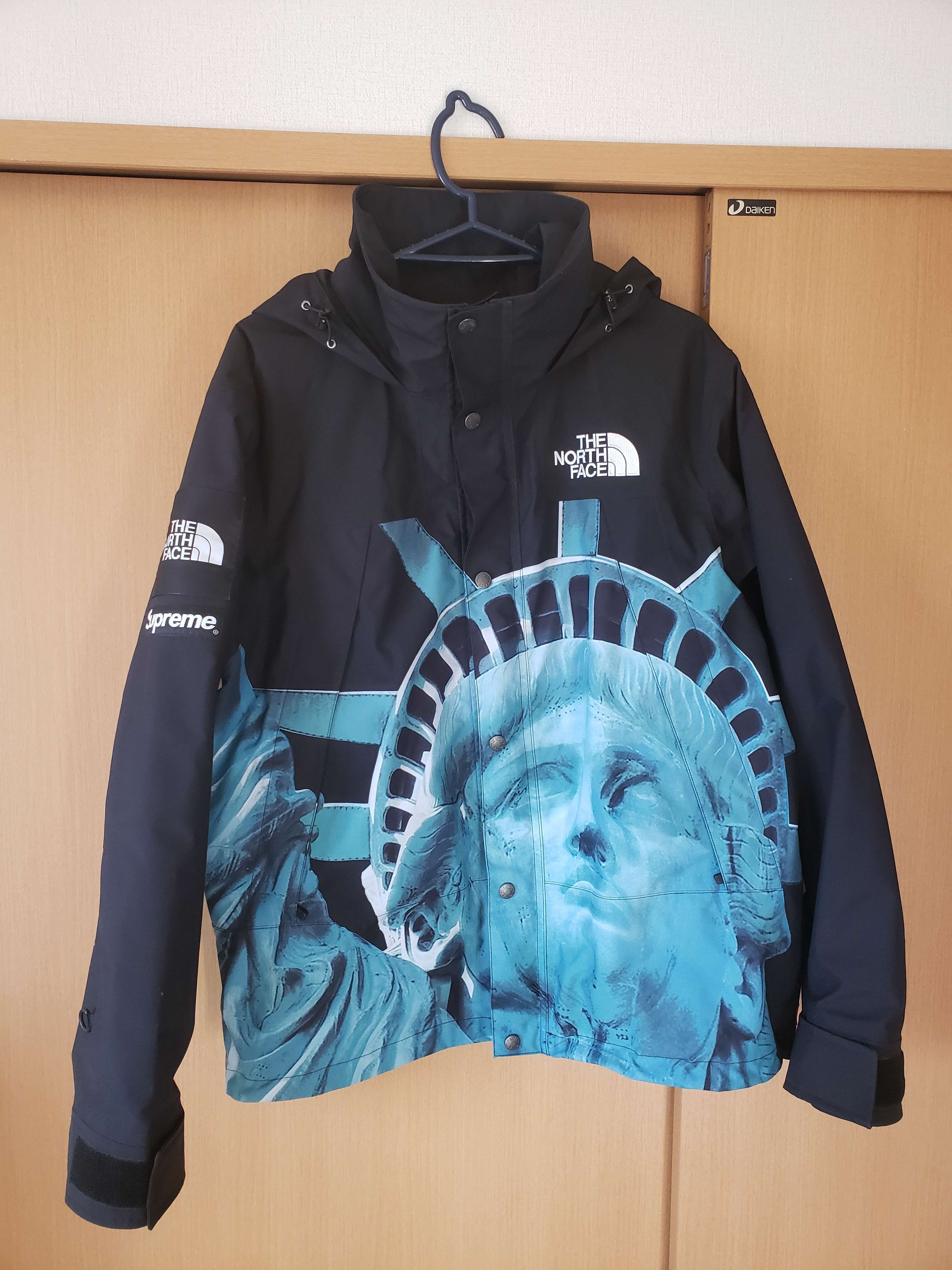 Supreme x The North Face Statue of Liberty Mountain Jacket "Black"