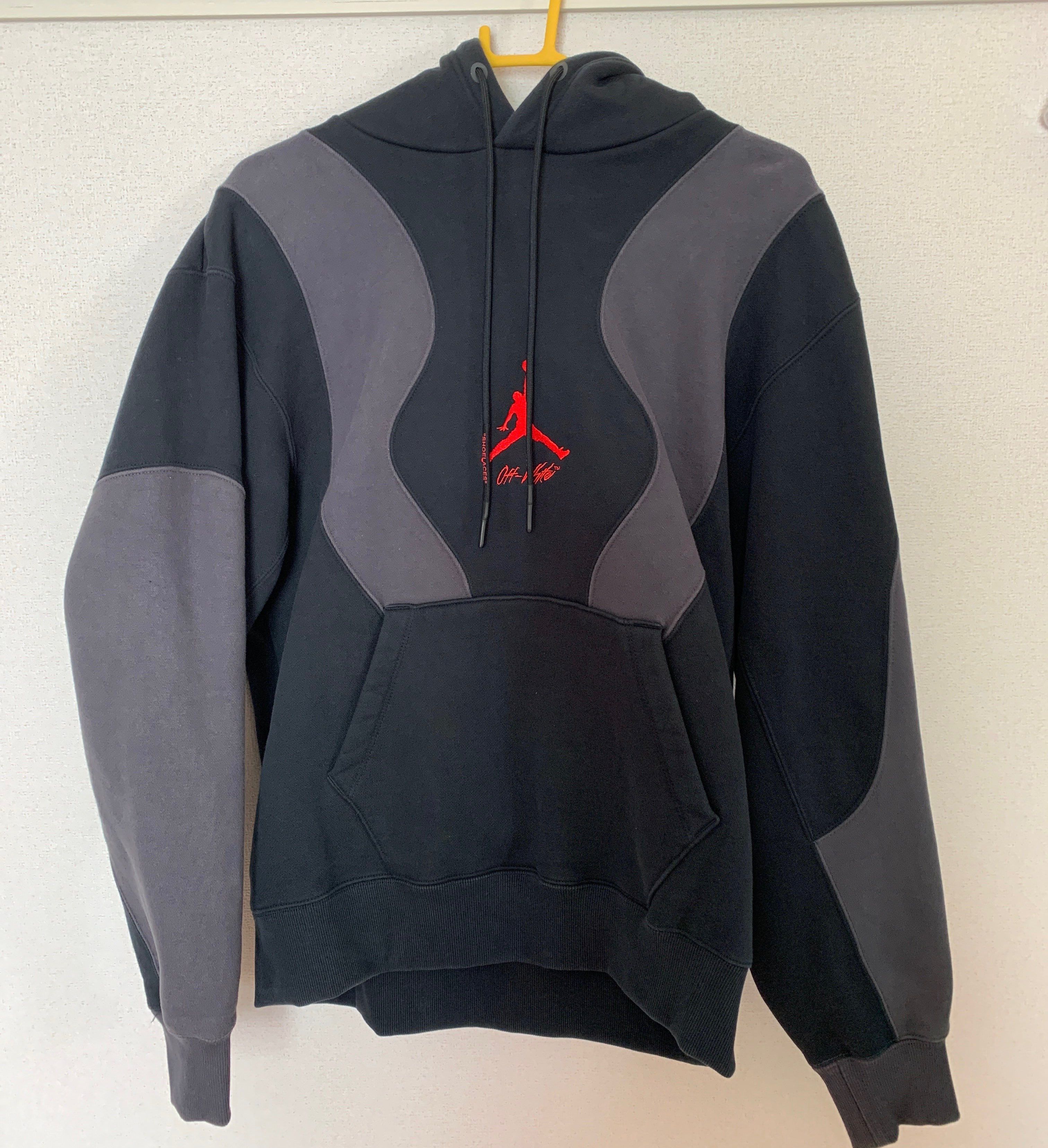 OFF-WHITE / Jordan Hoodie "Black"