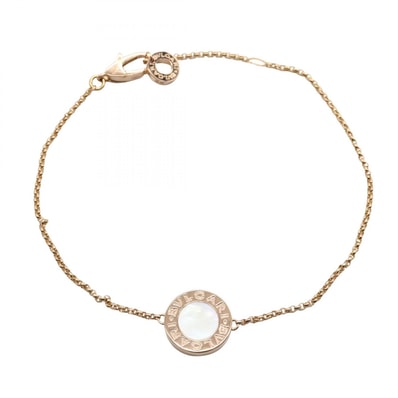 ブルガリ BVLGARI ブルガリブルガリ ブレスレット マザーオブパール ブレスレット アクセサリー K18PG(ピンクゴールド) マザーオブパール レディース ゴールド系 / ホワイト系 【中古】