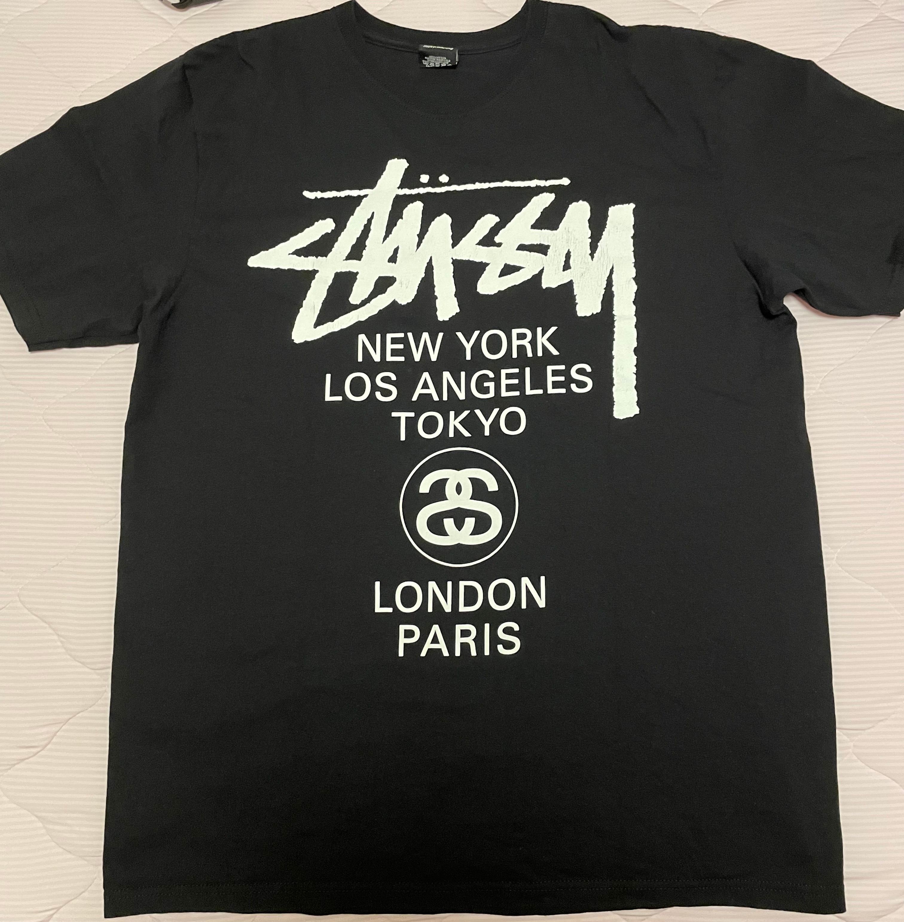 Stussy WORLD TOUR TEE "Black"