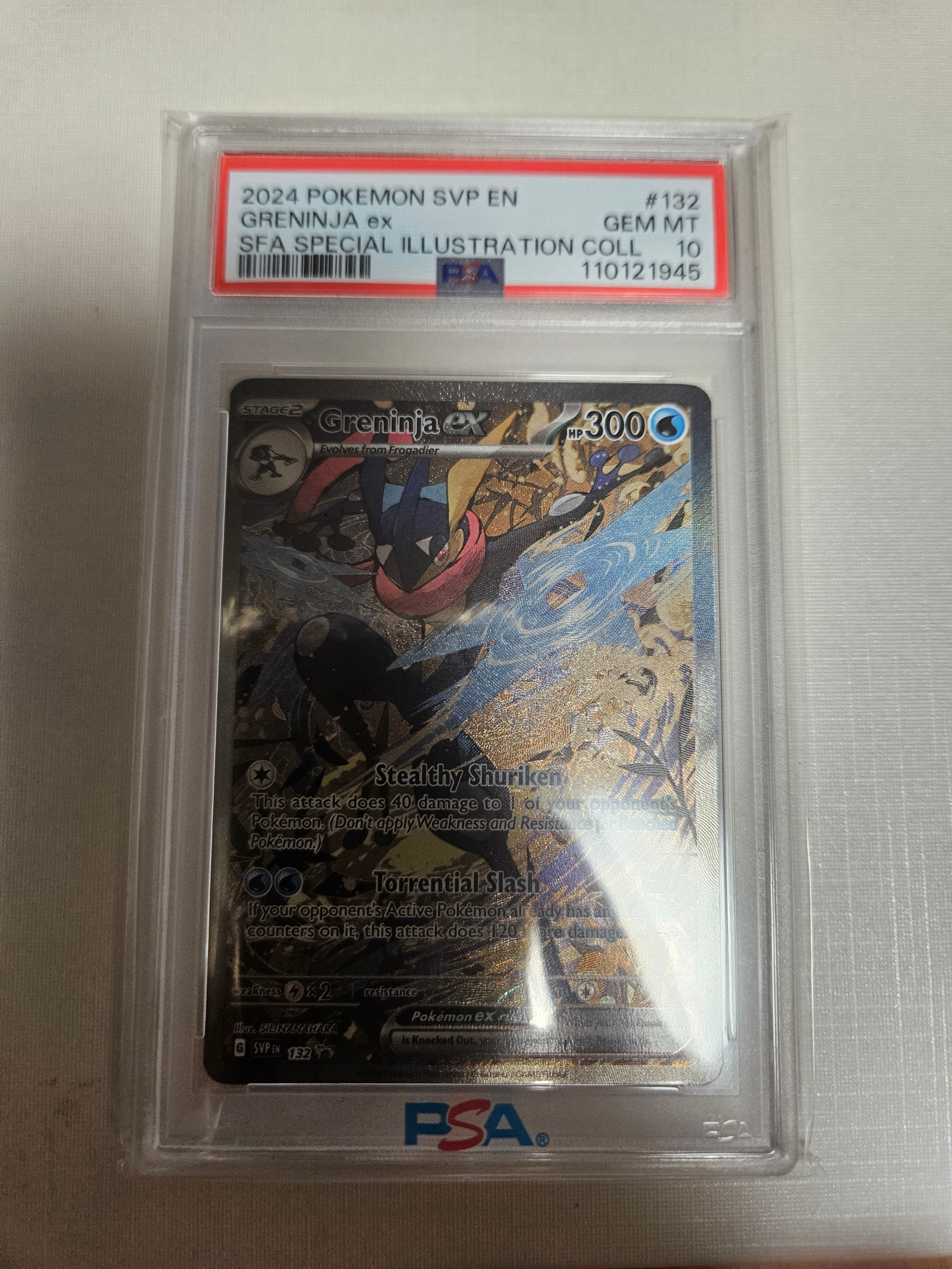 ゲッコウガex P [SVP EN 132]【英語版】(スカーレット&バイオレット