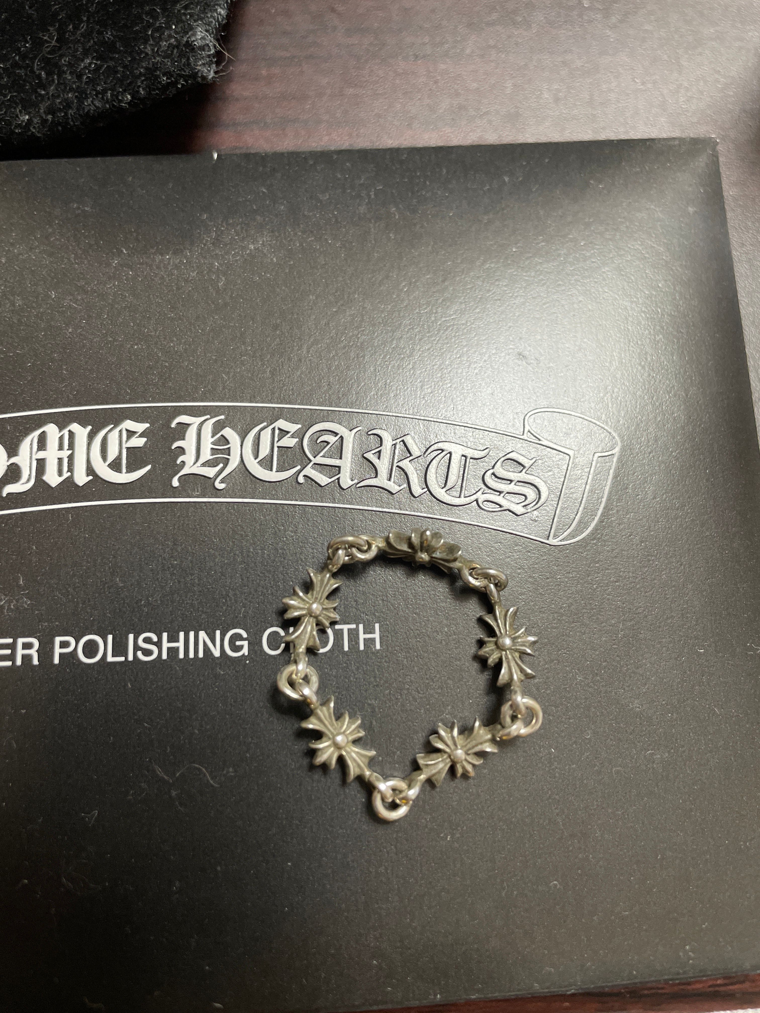 Chrome Hearts Tiny E CH Plus Ring "Silver"