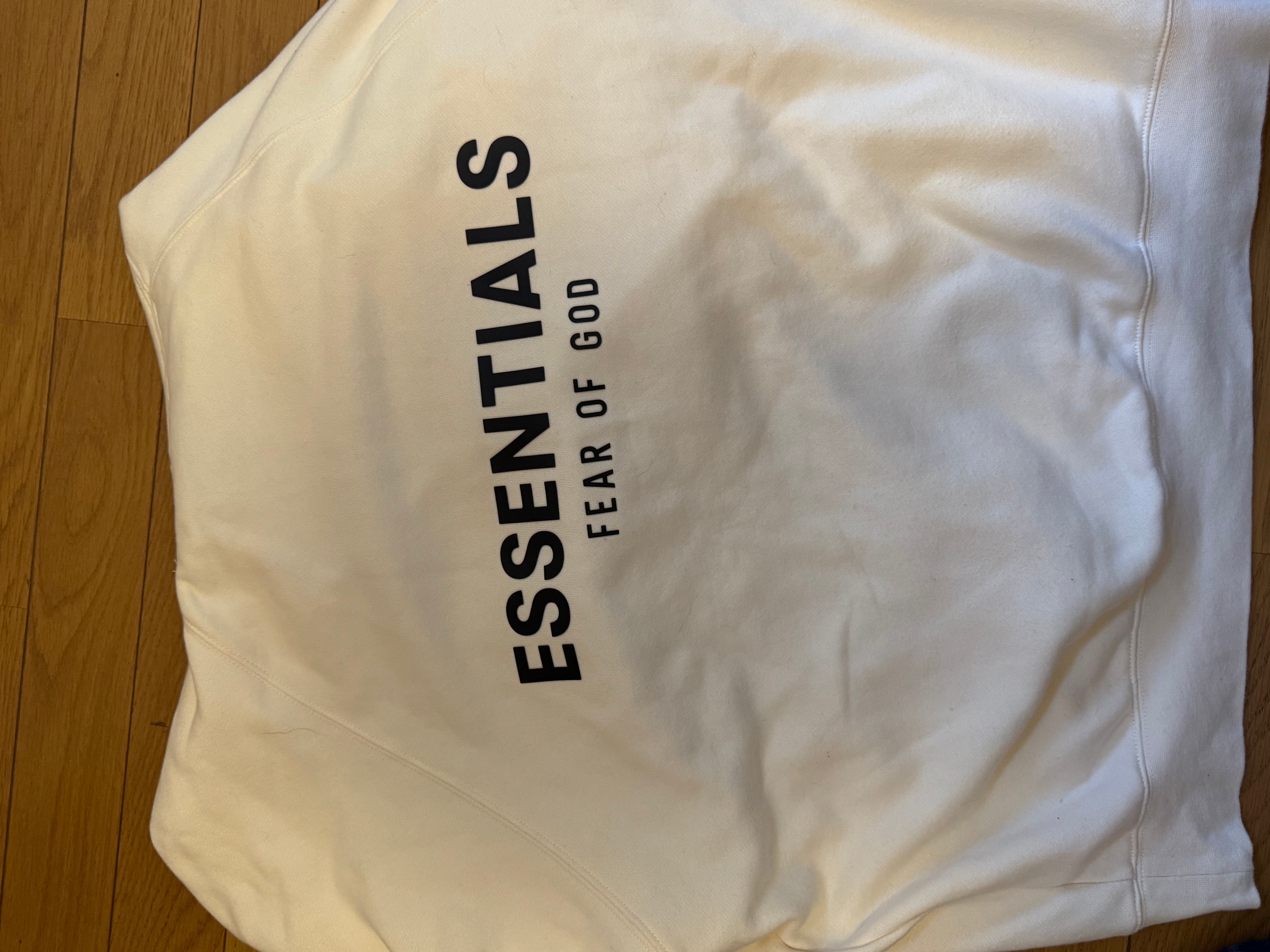 FEAR OF GOD ESSENTIALS Pull-Over Hoodie "Butter cream"