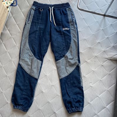 SAPEur DENIM TRACK PANTS "Indigo"