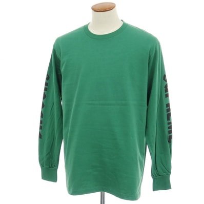【中古】シュプリーム Supreme × Spitfire 2026年春夏 Spitfire L/S Tee コットン クルーネック 長袖Tシャツ グリーン【サイズM】【メンズ】