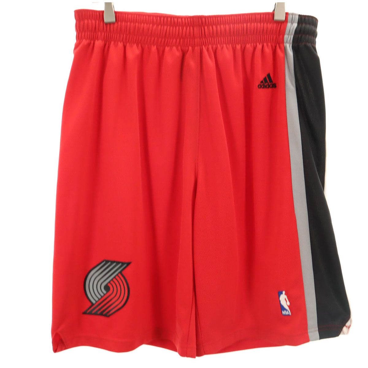 adidas アディダス NBA ショートパンツ M レッド