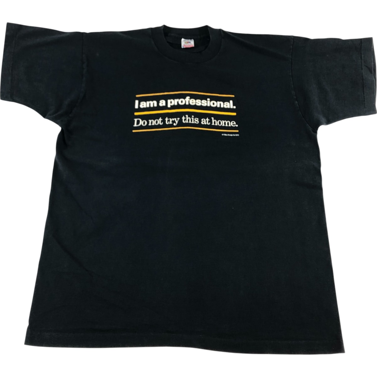 古着 90年代 フルーツオブザルーム FRUIT OF THE LOOM メッセージプリントTシャツ USA製 メンズXL相当 ヴィンテージ/eaa549145